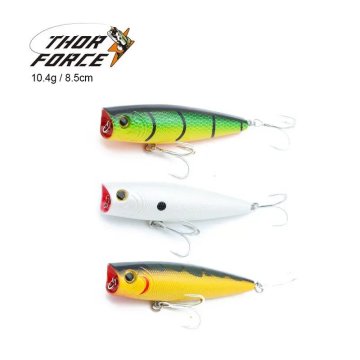 High Quality 8.5cm Fishing Poppers - 10.4g Low Frequency Floating Lure