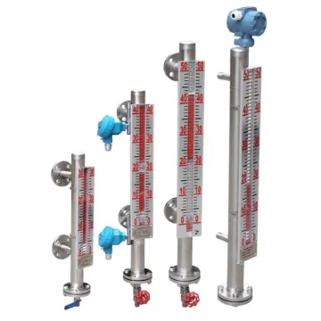 Stable and durable magnetic flap level gauge