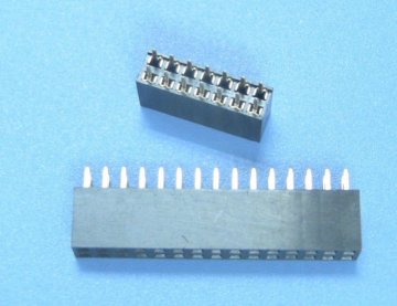 2.54mm female header 30pin connector with straight