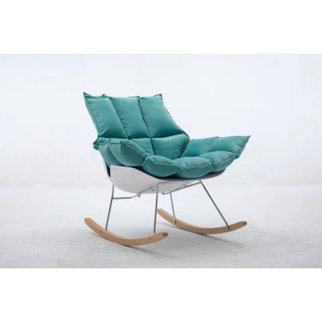 Durable Washable Fabric Leisure Ergonomic Rocking Chair