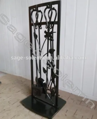 Wrought Iron Fireplace Tool Sets