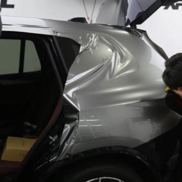 PET Liquid Metal Silver Car Vinyl with Self Repairing