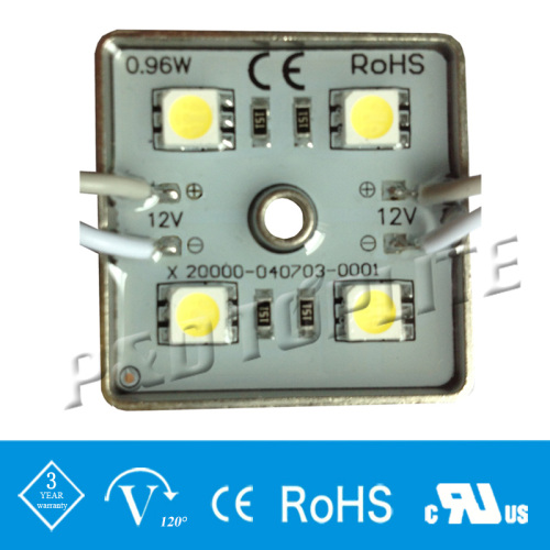 CE IP65 5050 0.96W Waterproof LED Module (34.5*34.5mm)