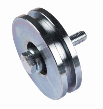 wheel with bolt for heavy duty sliding gates
