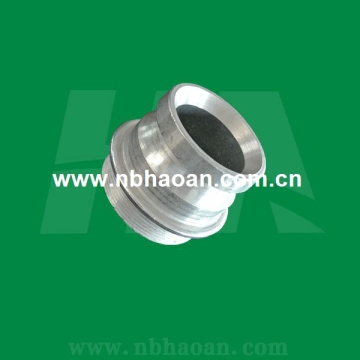 Aluminium John Morris Male Adapter Male Thread