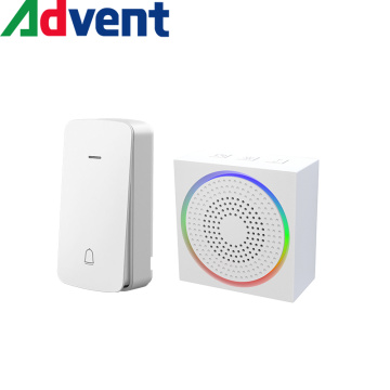 彩色 LED 无线门铃安全系统