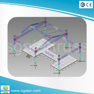 public show small scale aluminum lighting truss