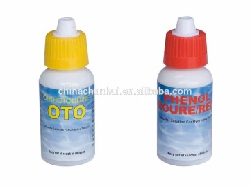 Kit de reabastecimento de kit de teste de piscina, kit de teste de pH e cl, kit de campo de teste de água, kit de campo,