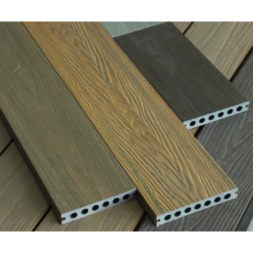 Wholesale Premium Grade WPC Decking Boards - Hollow Type Wood Plastic Composite Outdoor Flooring