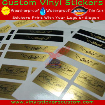 24k Gold Plating Sticker