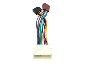 Auto Complete ISO Adapter Wiring Harness Radio Plug Lead 24 Pin Connector Cable for Hyundais and Kias