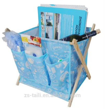 Magazine rack storage box