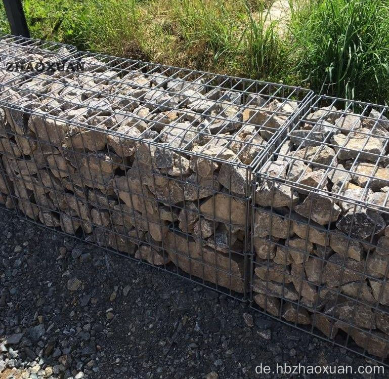 Großartige, durchlässige dekorative Schweißnetz Gabion Box