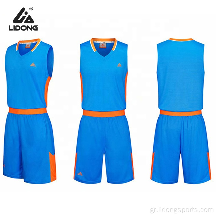 Εκτύπωση στολές μπάσκετ προσαρμοσμένα ρούχα φανέλας