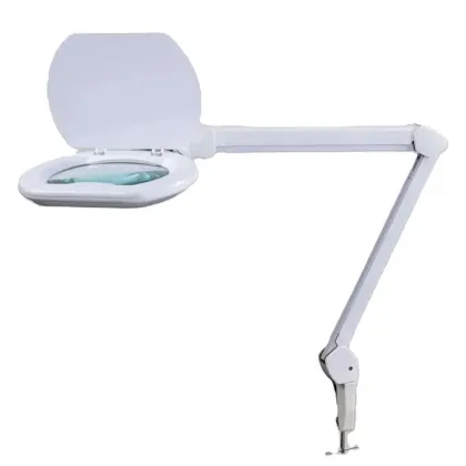 Desk Lamp with Magnifying Glass and Light - Beauty Magnifying Lamp