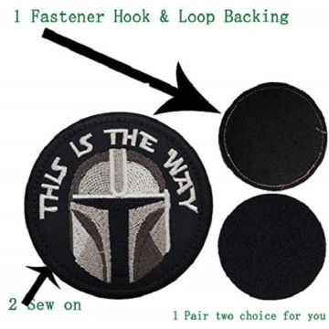 Pengikat patch velcro Custom Embroidered Custom