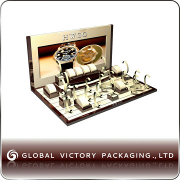 2013 high-end wooden watch display stand