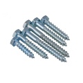 Metric hex head wood screws