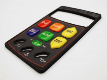 Excellent film-forming silicone rubber-Shore 50A