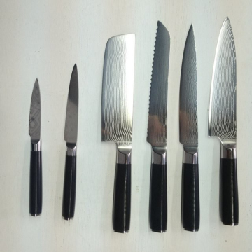 Sandy Patterns VG-10 Japan Damascus Knife Set