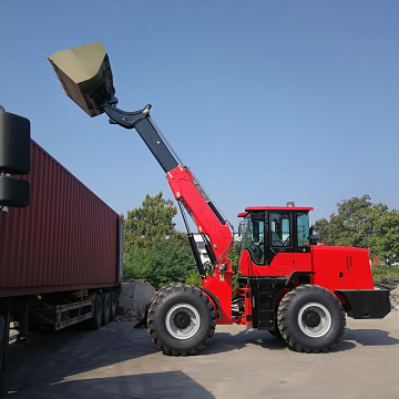 Mini Wheel Telescopic Loader with Multi-Attachments