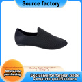 Minimalist Tarzda Slip On Örgü Ayakkabı