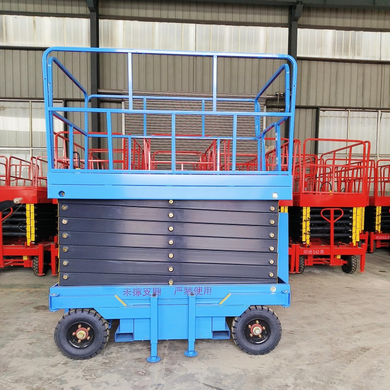 Small Mobile One Man Scissor Lifts: 4m to 14m Hydraulic and Electric for Sale
