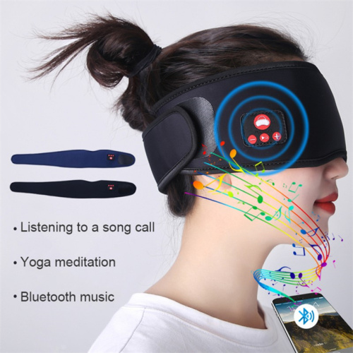 Headphone Bluetooth Nirkabel Sleeping Mask Built-in Speaker
