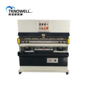TKNOWELL 120 Tons Leather Making Equipment: Belt Embossing Machine for Leather Belt Production