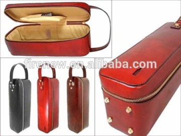 Luxurious Single PU Wine BotltleCarrier