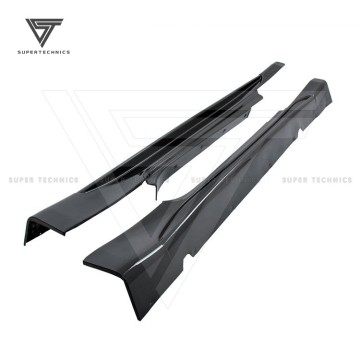 GTS Style Carbon Fiber Side Skirts Compatible with Maserati Granturismo GT GTS 2007-2015