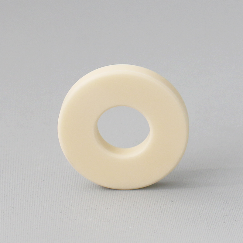 Yellow 99 Alumina Ceramic Ring