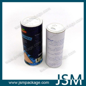 round cardboard tube spice shaker