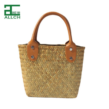 Custom Logo handgefertigte Cord -Strandtasche für Frauen - Sommer Casual Tote Handtasche
