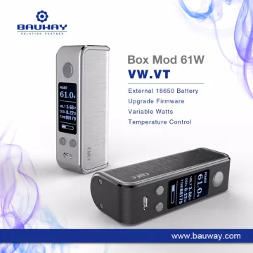 mechanical box mod mod box kit CigGo T61 18650 vape mod electronic cigarette vape starter kit smoker favorite