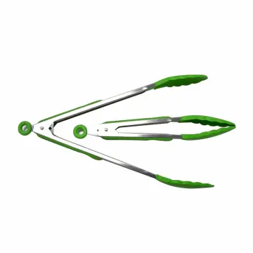 Food Grade Multipurpose Silicone Kitchen BBQ Tongs