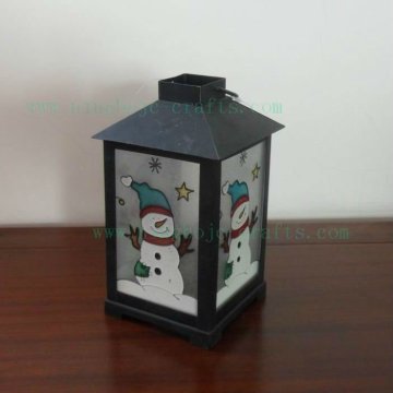 christmas metal lantern