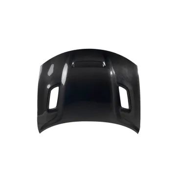 Langyu 15-23 Auto Exterior Accessories - Carbon Fiber Engine Cover for Dodge Charger SRT Hellcat Redeye