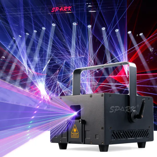 RGB Laser Light Projector for Wedding, Party, and Nightclub Stages