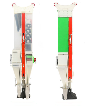 Double Barrel Peanut and Fertilizer Hand Push Seeder Planter Machine