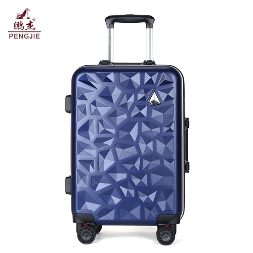 Diamond shape customized design ABS luggage