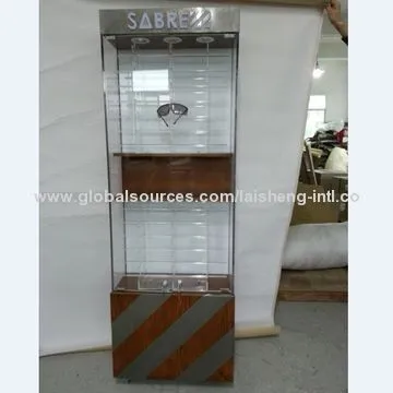 Eyewear Displays with Metal Steel Sheet DecorationNew