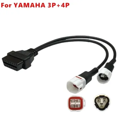 3in1 OBD Adapter Cable for Yamaha & Honda Motorcycles