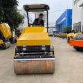 3 tons hydraulic vibratory double wheel road roller