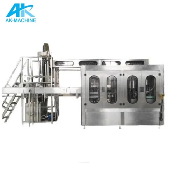 Efficient Soft Drink and Carbonated Water Filling and Capping Machine
