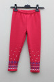 Girl's Cotton Spandex Knitted Solid Pant