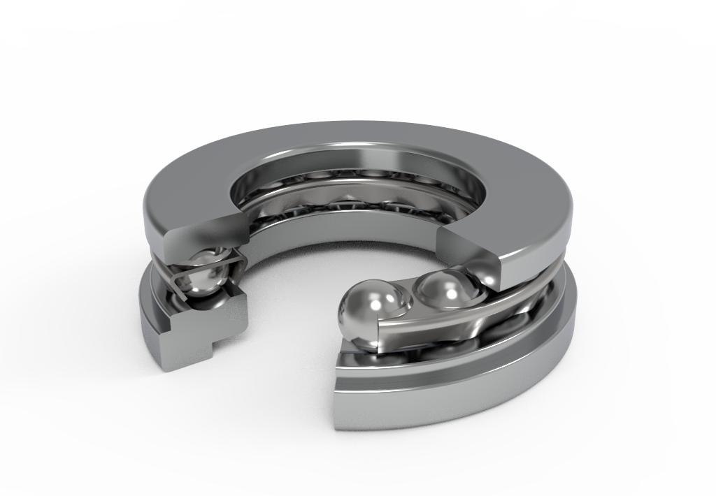 حلقه صندلی خود تراز یاطاقان توپ رانش تک جهتی