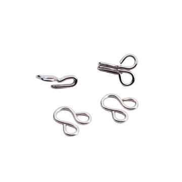Title: "Invisible Tiny Brass Wedding Dress Collar Hook and Eye - KH20115: Discrete Fashion Accessory for Elegance