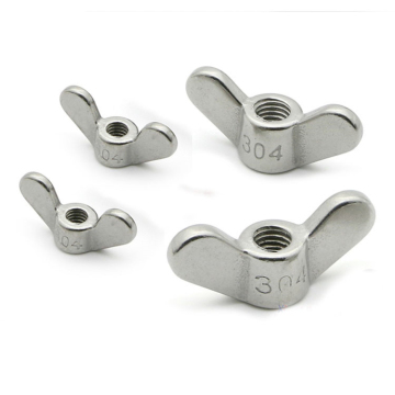 Corrosion-Resistant Hardware: Nickel-Plated DIN 315 Butterfly Nuts, Brass, Stainless Steel, Carbon Steel Rivet Nuts in M3 Thread for Water Treatment Applications