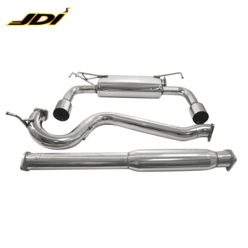 2009-2016 Mitsubishi Lancer Ralliart Stainless Steel Exhaust Catback System: Performance Upgrade Solution